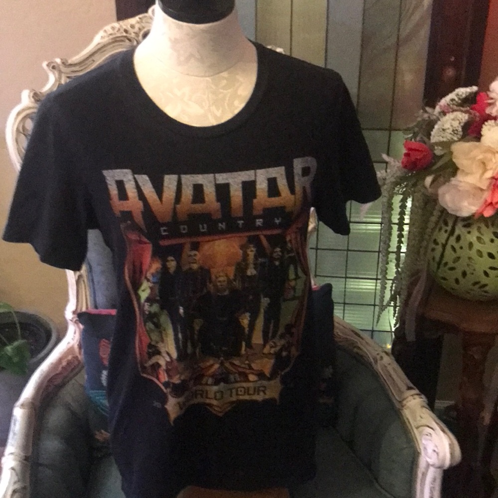 2018 avatar rock band tour graphic T-shirt